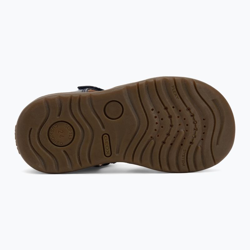 Detské sandále Geox Macchia navy/light blue 4