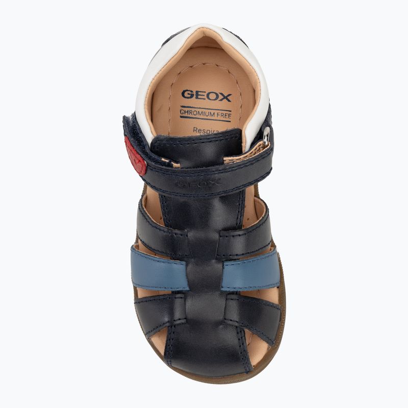 Detské sandále Geox Macchia navy/light blue 5