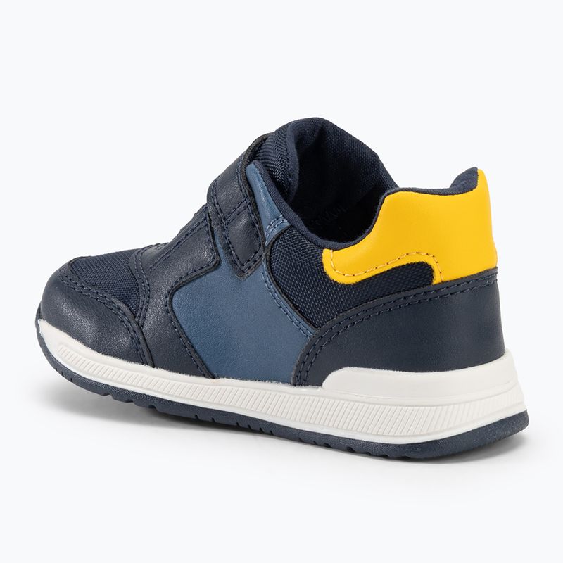Detské topánky Geox Rishon nylon navy / yellow 3