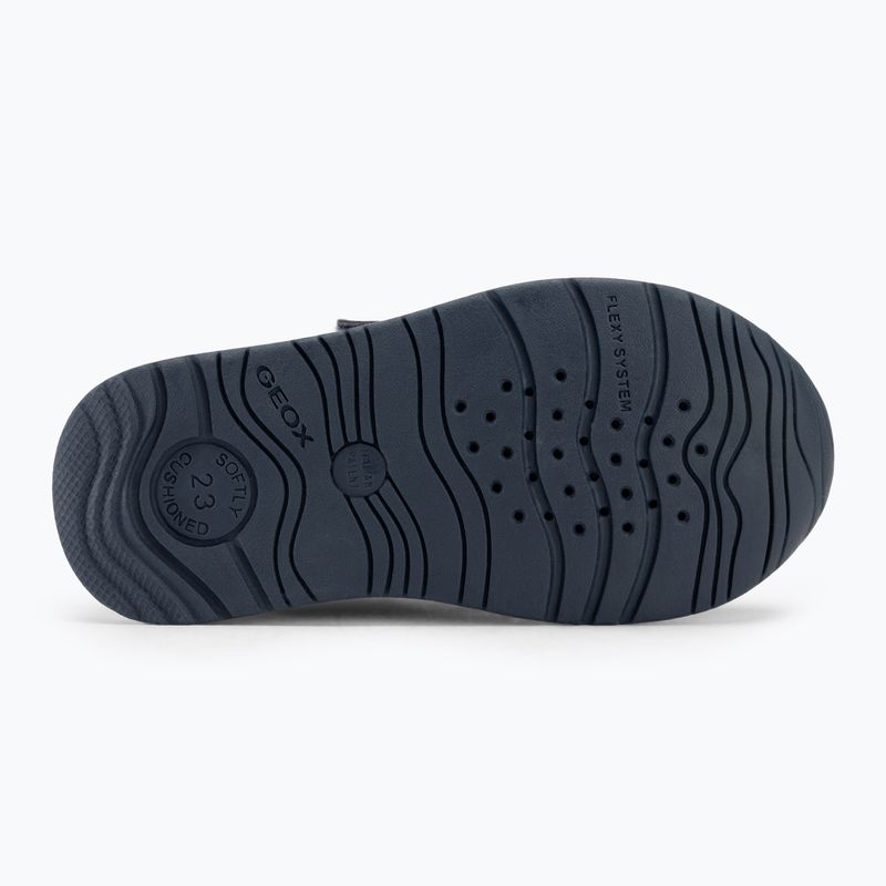 Detské topánky Geox Rishon nylon navy / yellow 4