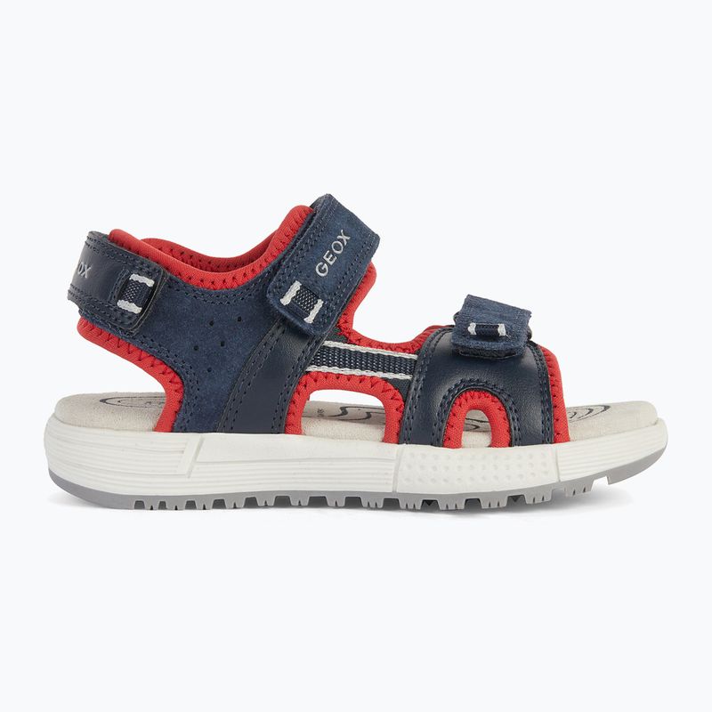 Juniorské sandále Geox Alben ocean blue/red 9