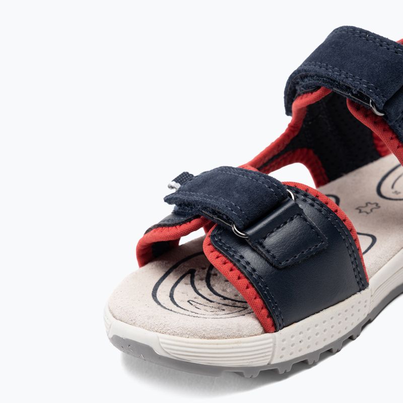 Juniorské sandále Geox Alben ocean blue/red 7