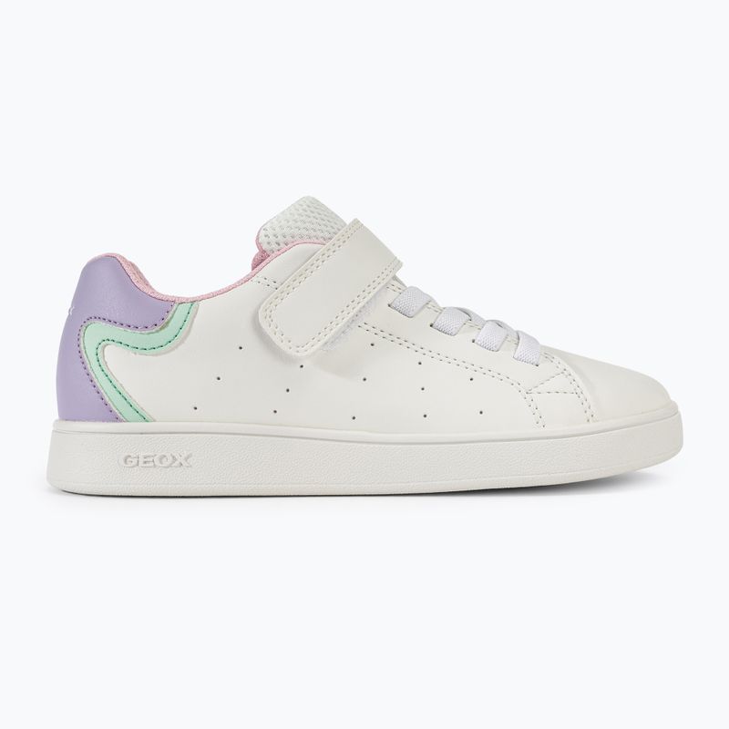 Juniorská obuv Geox Eclyper white/lilac 2