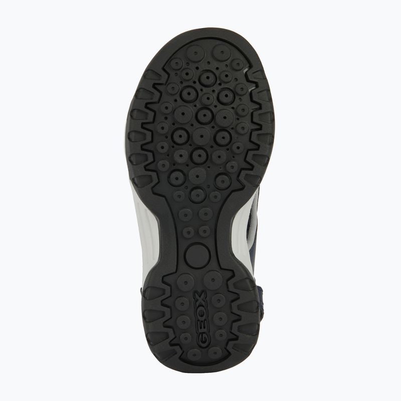 Juniorské sandále Geox Borealis ocean blue/gold 12