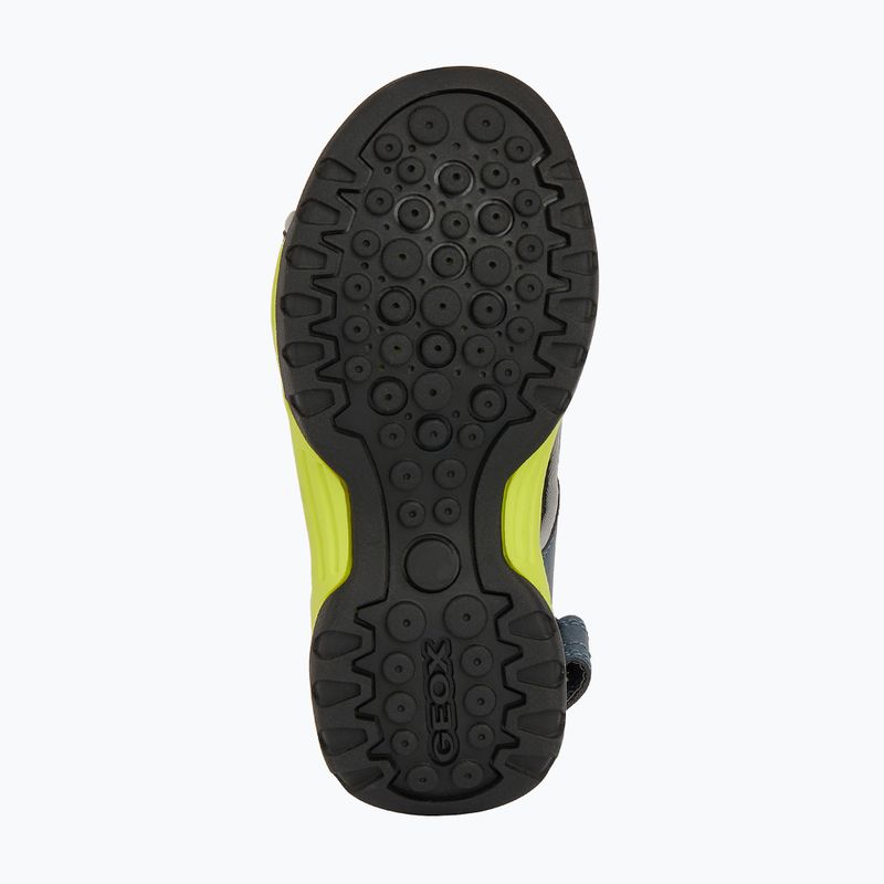 Juniorské sandále Geox Borealis avio/lime 12