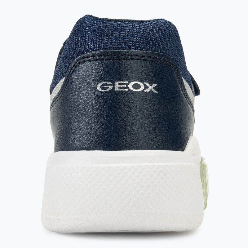 Juniorská obuv Geox Illuminus ocean blue/silver 6