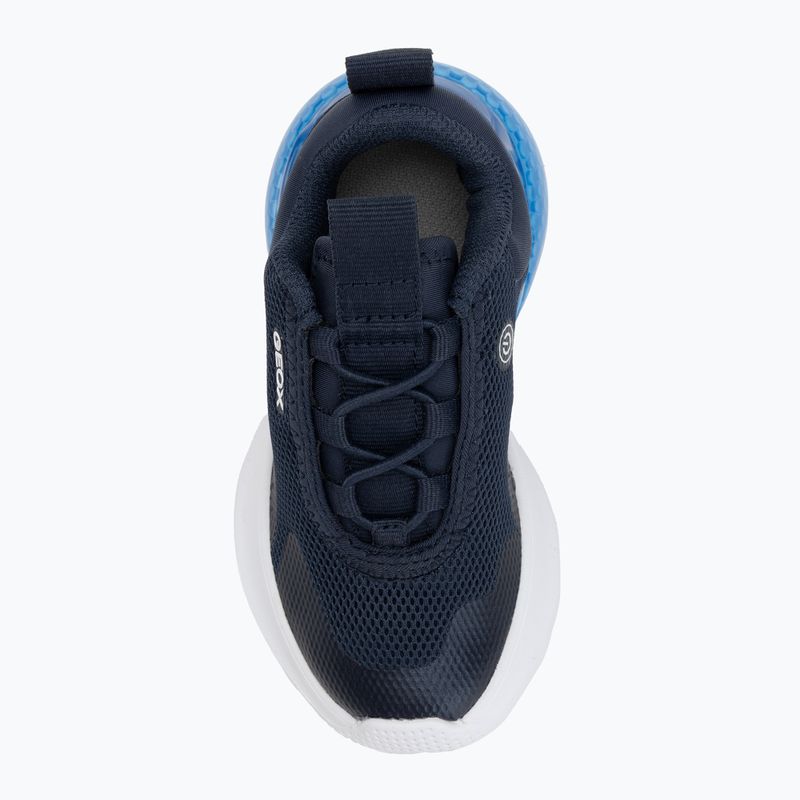 Juniorské topánky Geox Activart Illuminus navy 5
