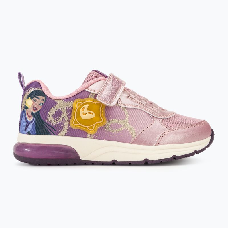 Juniorská obuv Geox Spaceclub pink/light purple 2