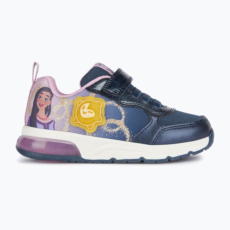 Juniorská obuv Geox Spaceclub navy/lavender 10