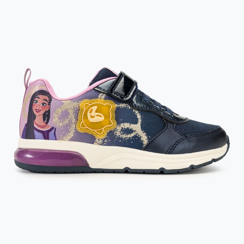 Juniorská obuv Geox Spaceclub navy/lavender 2