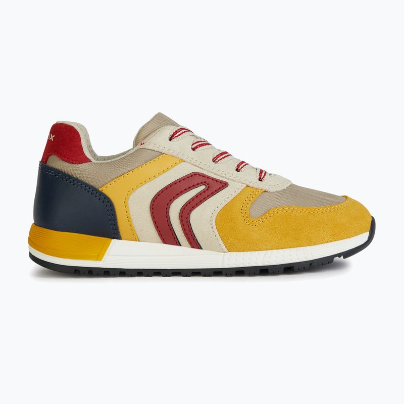 Juniorská obuv Geox Alben beige/yellow 9