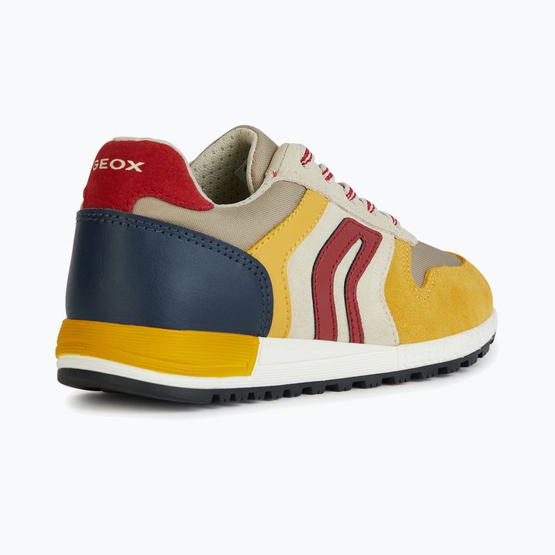 Juniorská obuv Geox Alben beige/yellow 11