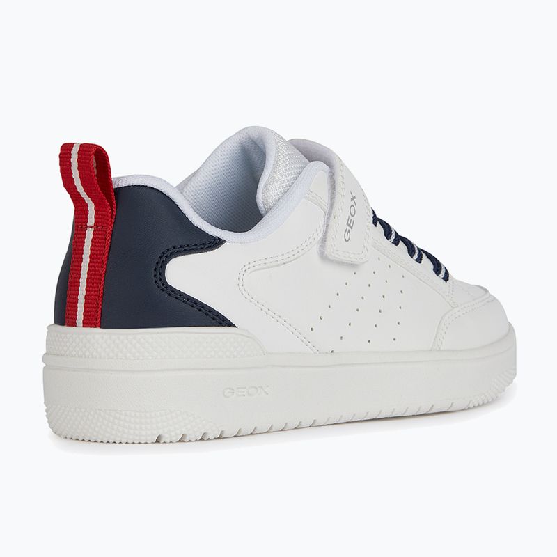 Juniorská obuv Geox Washiba white/ocean blue 10