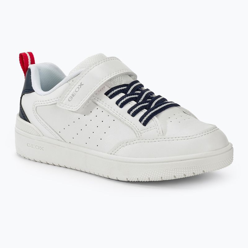 Juniorská obuv Geox Washiba white/ocean blue