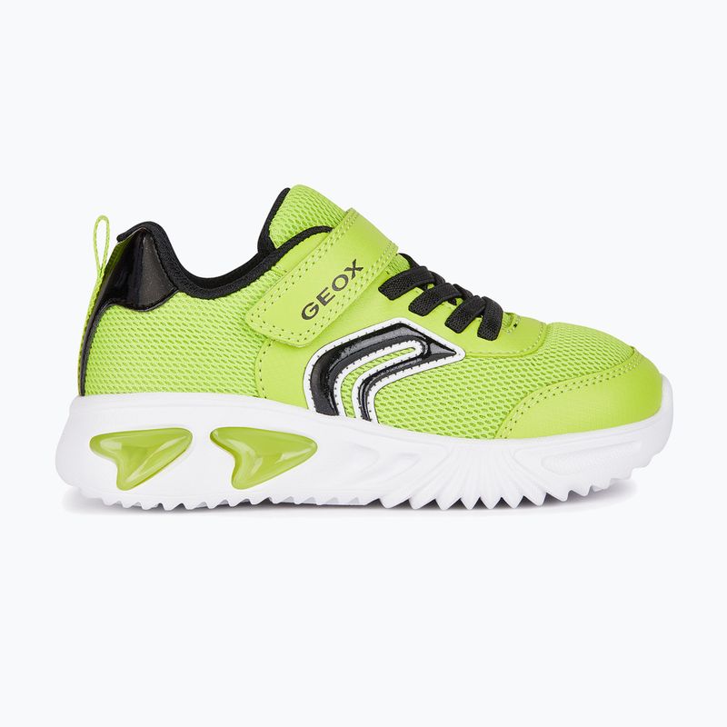 Juniorská obuv Geox Assister lime/black 2