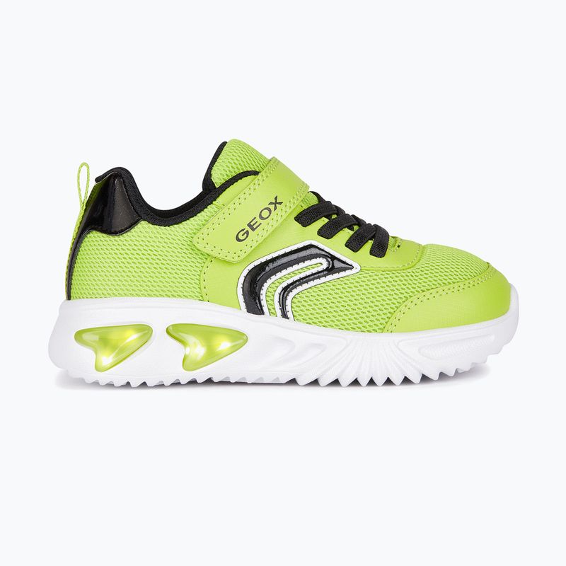 Juniorská obuv Geox Assister lime/black 3
