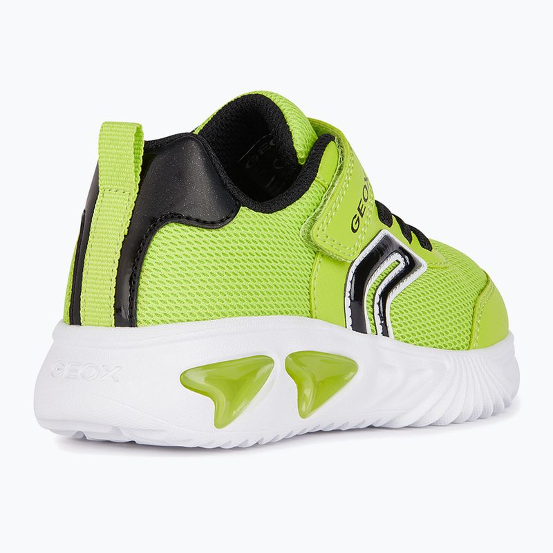 Juniorská obuv Geox Assister lime/black 5