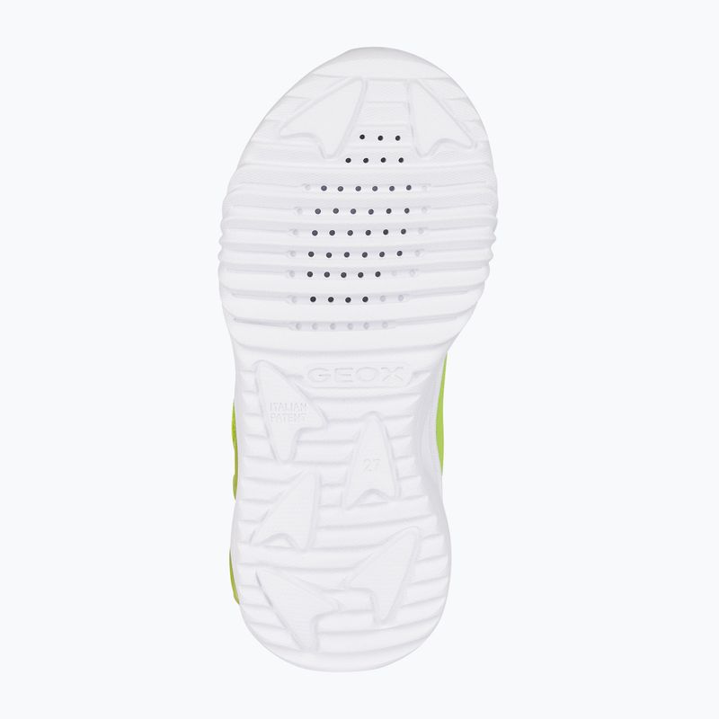 Juniorská obuv Geox Assister lime/black 6