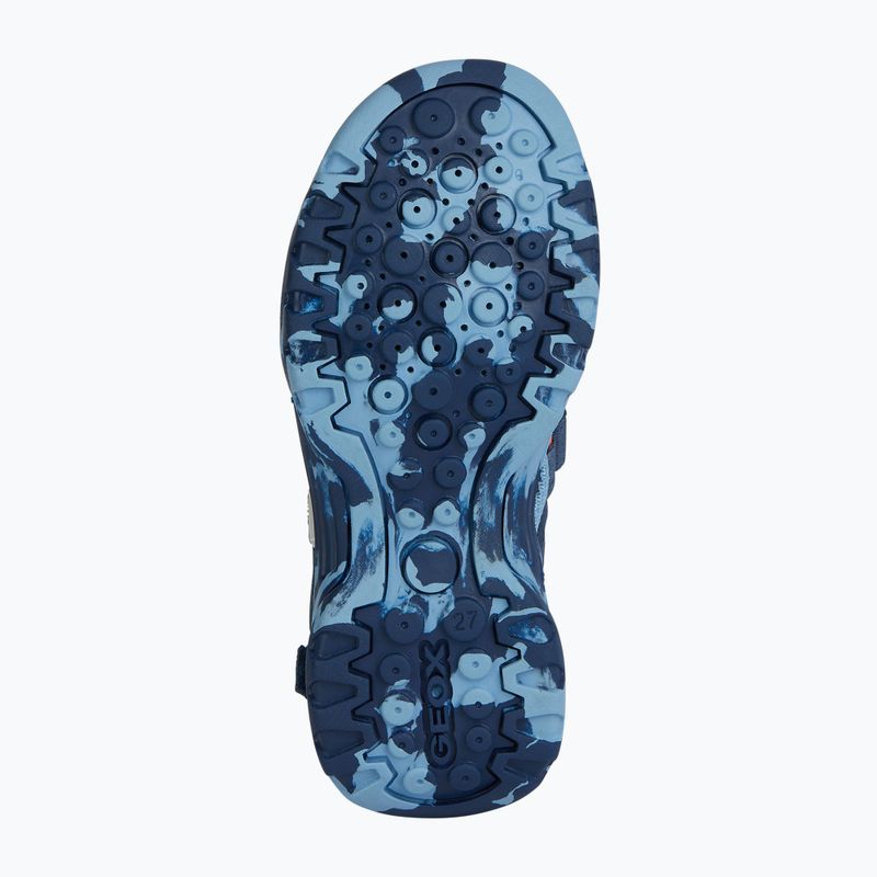 Juniorské sandále Geox Borealis j.blue/ocean blue 12