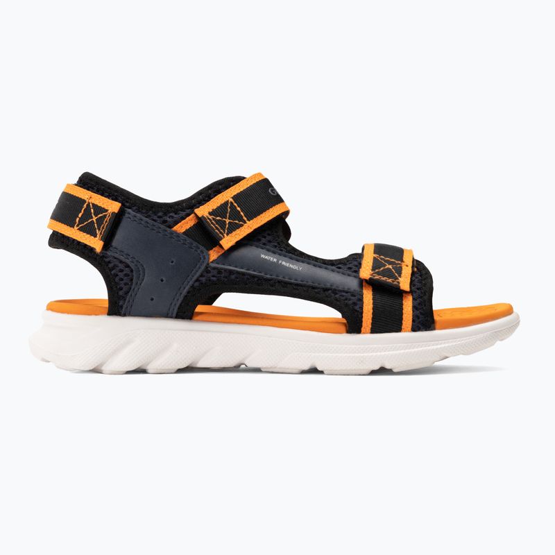 Juniorské sandále Geox Airadyum ocean blue/orange 2