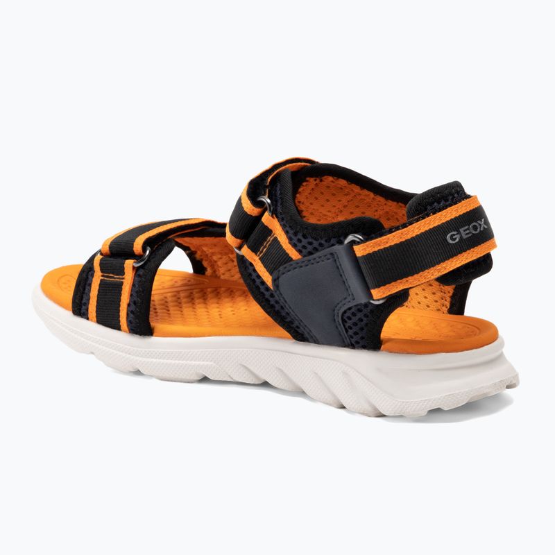 Juniorské sandále Geox Airadyum ocean blue/orange 3