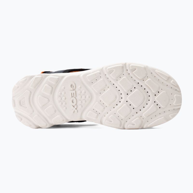 Juniorské sandále Geox Airadyum ocean blue/orange 4