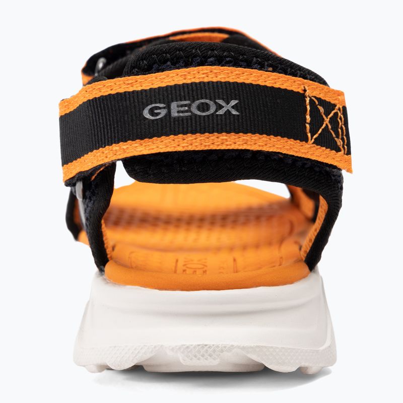 Juniorské sandále Geox Airadyum ocean blue/orange 6
