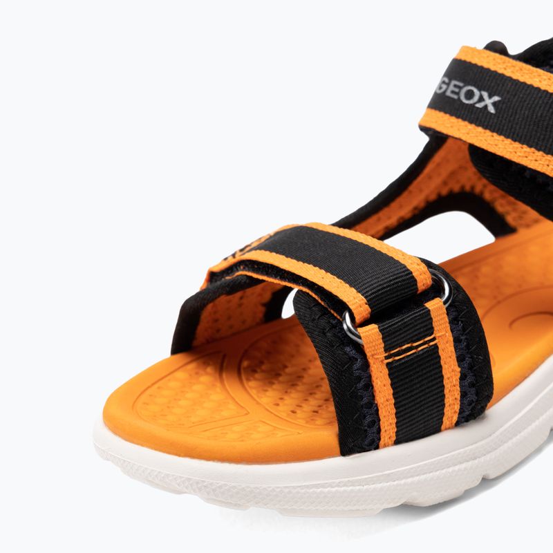 Juniorské sandále Geox Airadyum ocean blue/orange 7