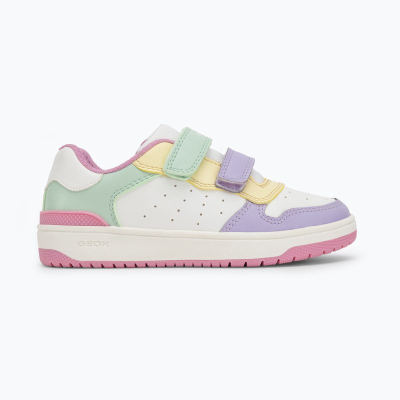 Juniorské topánky Geox Washiba white/multicolor 2