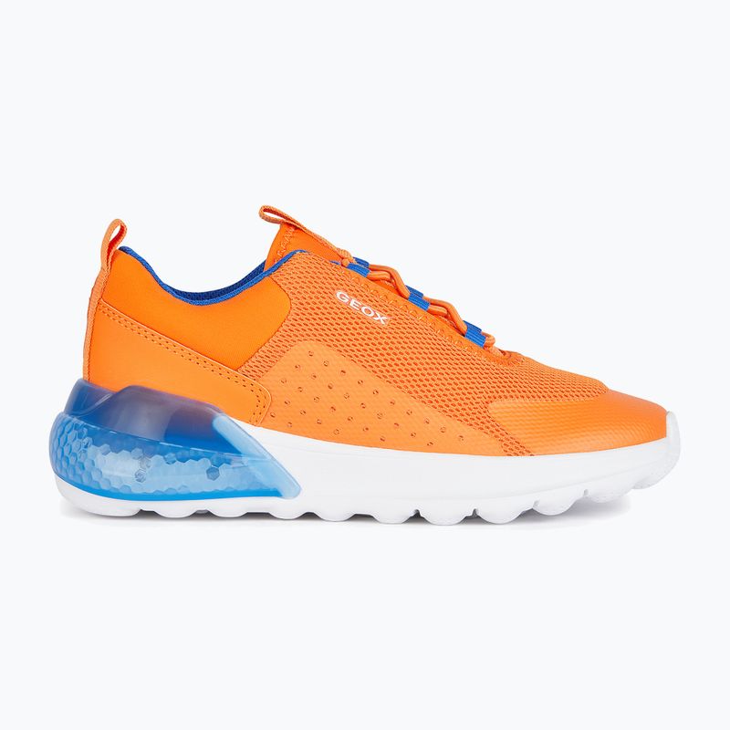 Juniorská obuv Geox Activart Illuminus orange 10