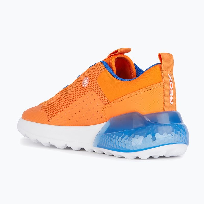 Juniorská obuv Geox Activart Illuminus orange 13