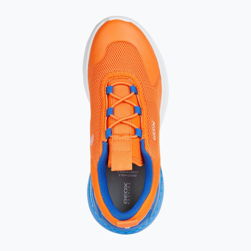 Juniorská obuv Geox Activart Illuminus orange 15