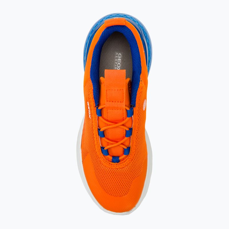 Juniorská obuv Geox Activart Illuminus orange 5