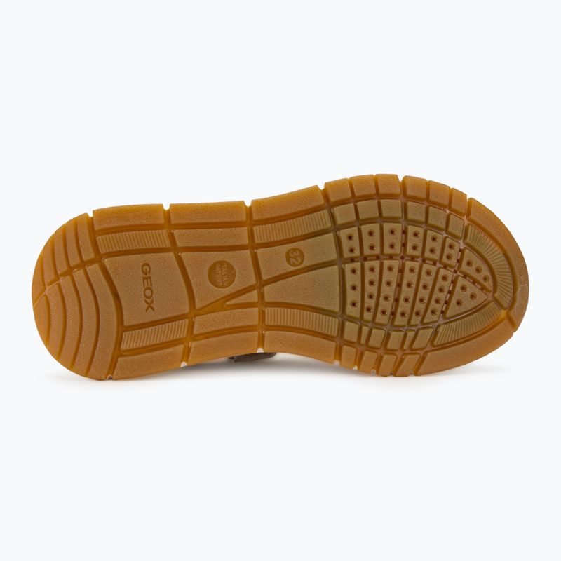 Juniorská obuv Geox Mawazy light ivory/light coral 4