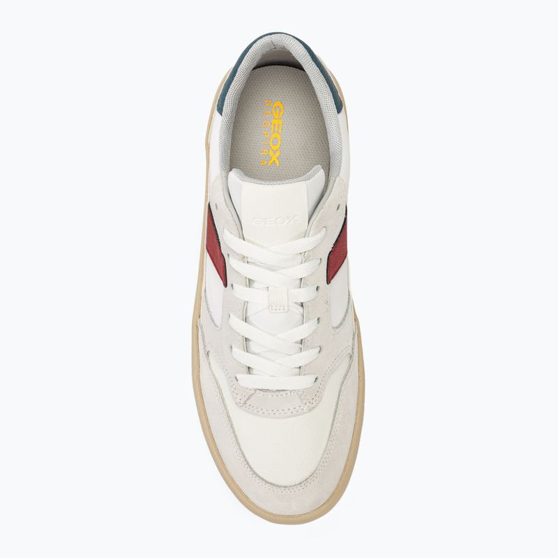 Pánska obuv Geox Affile white/red 5