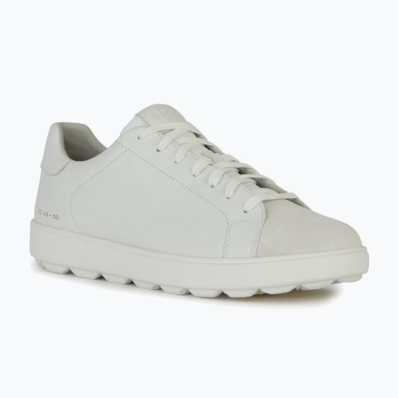 Pánska obuv Geox Spherica Ecub-1 white/sta.white 8