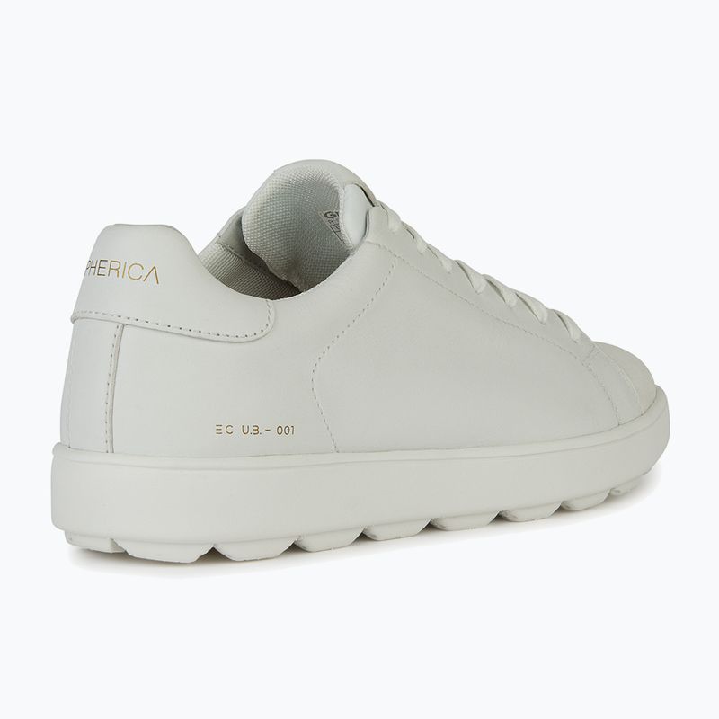 Pánska obuv Geox Spherica Ecub-1 white/sta.white 10