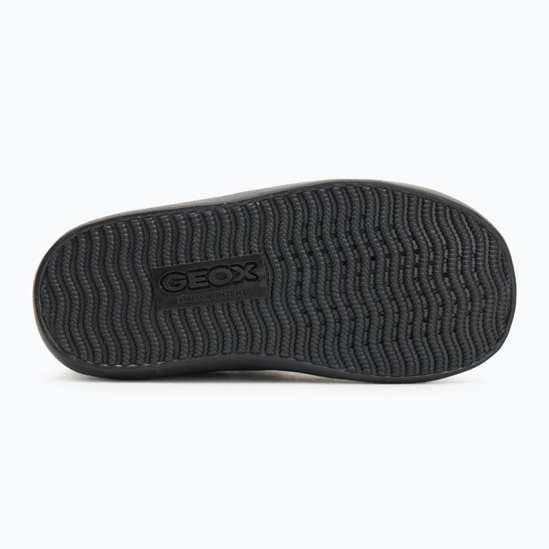 Detské topánky Geox Gisli black/dark orange 4