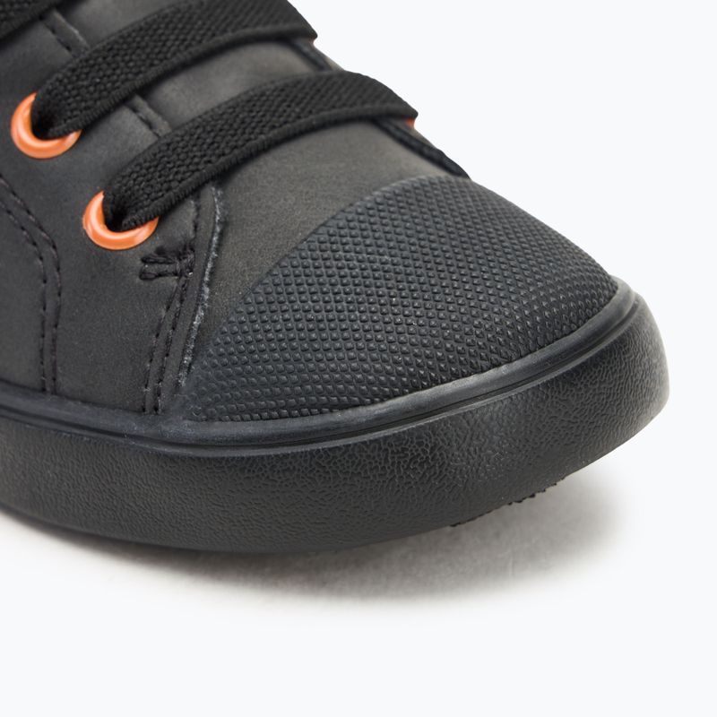Detské topánky Geox Gisli black/dark orange 7