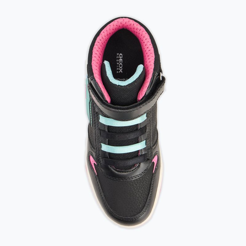 Detské topánky Geox Inek black/aqua 5