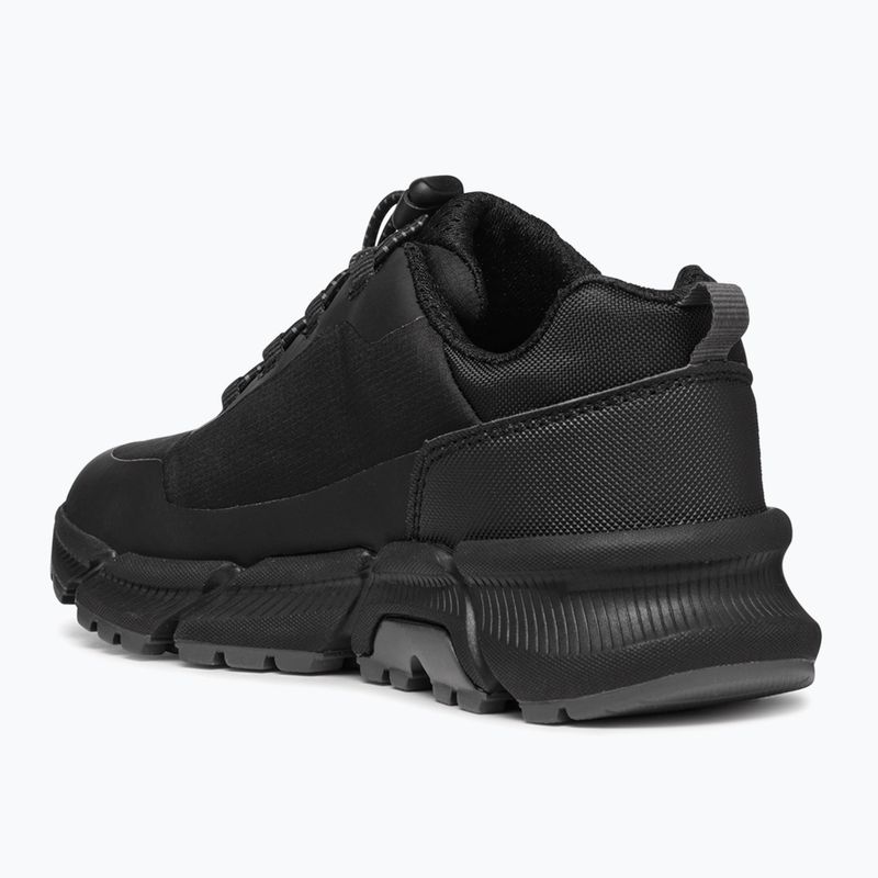 Juniorské topánky Geox Flexyper Plus ABX black/dark grey 11
