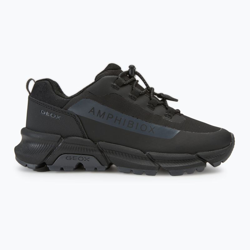 Juniorské topánky Geox Flexyper Plus ABX black/dark grey 2