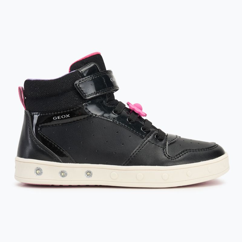 Detská obuv Geox Skylin black/fuchsia 2