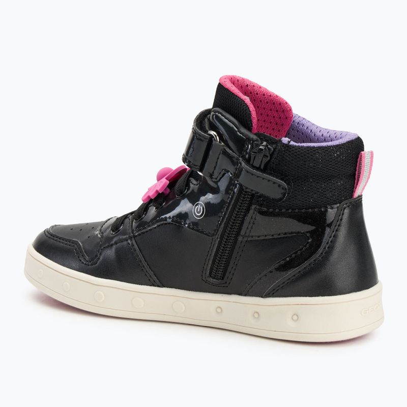 Detská obuv Geox Skylin black/fuchsia 3