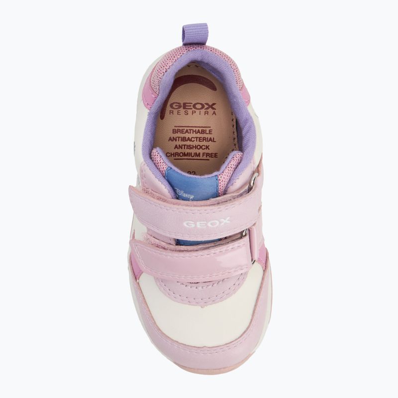 Detské topánky Geox Rishon white/pink 5