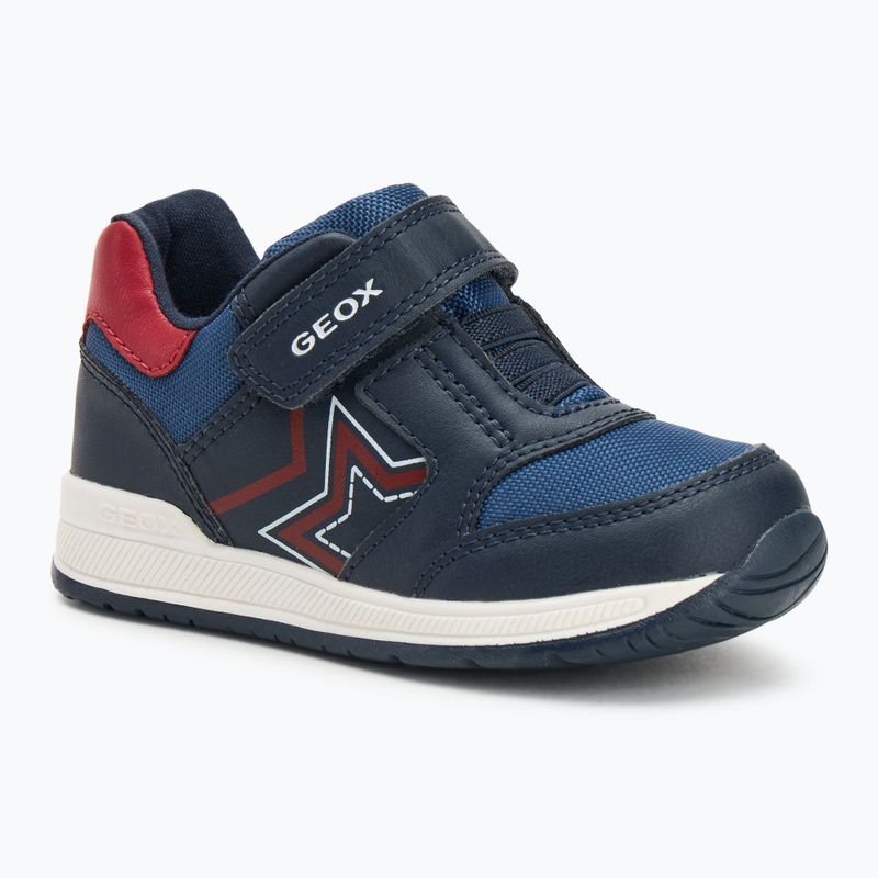 Detské topánky Geox Rishon navy/red