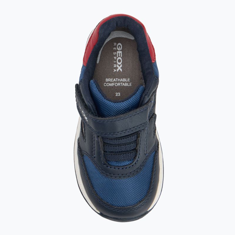 Detské topánky Geox Rishon navy/red 5