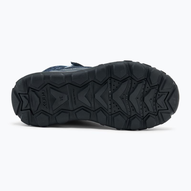 Juniorské snehule Geox Trekkyup ABX navy/light avio 4