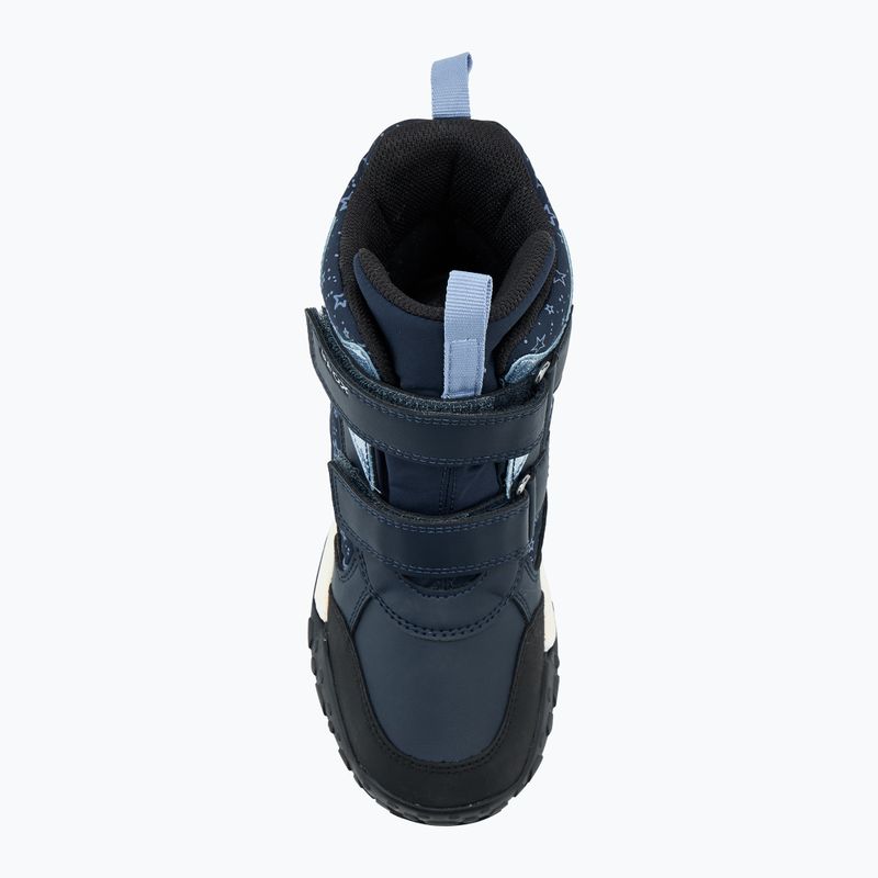 Juniorské snehule Geox Trekkyup ABX navy/light avio 5