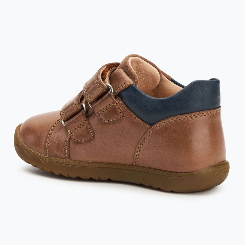 Detská obuv Geox Macchia cognac 3
